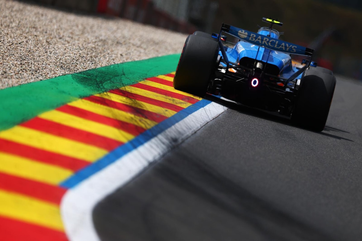 GP Belgio: l'ordine di arrivo delle FP3