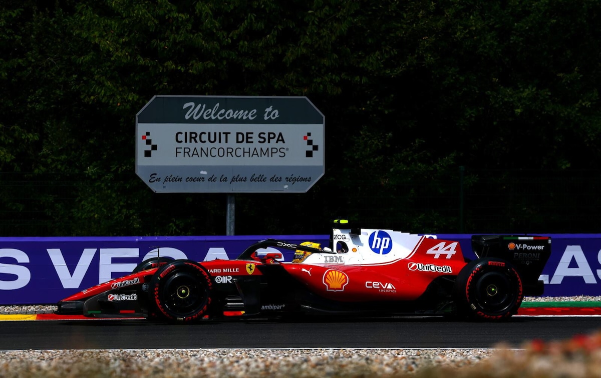 GP Belgio: la griglia di partenza a Spa