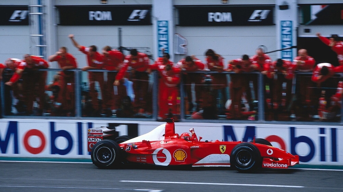 Schumacher, il sorpasso sul destino