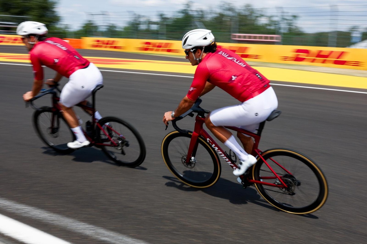 L'arrivo dei piloti in pista: ha inizio il weekend a Budapest