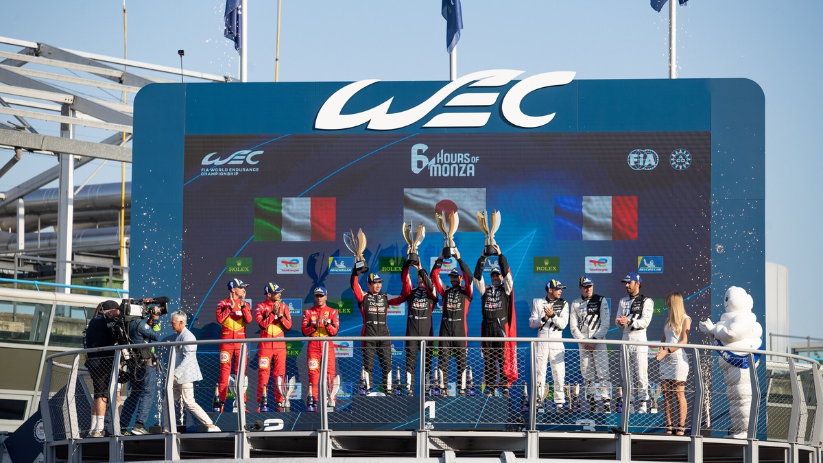 WEC a Monza, il podio Ferrari dell’ultima volta nel 2023