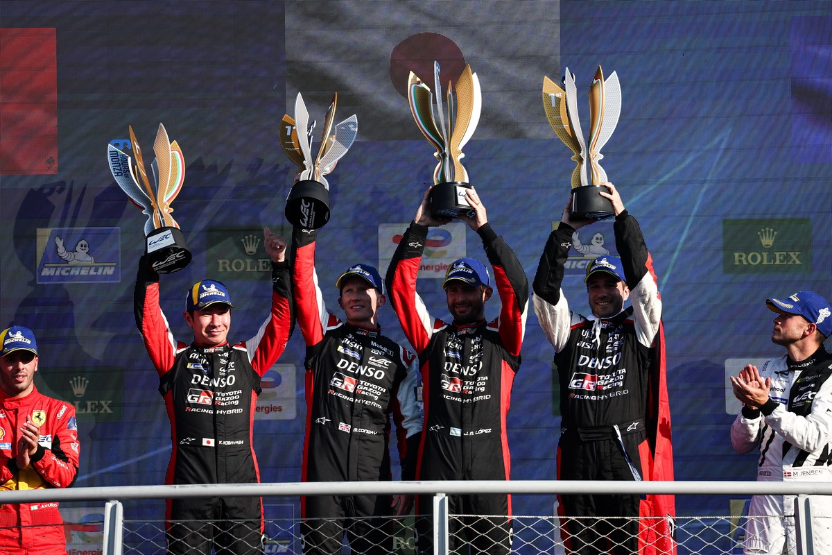 WEC a Monza, il podio Ferrari dell’ultima volta nel 2023