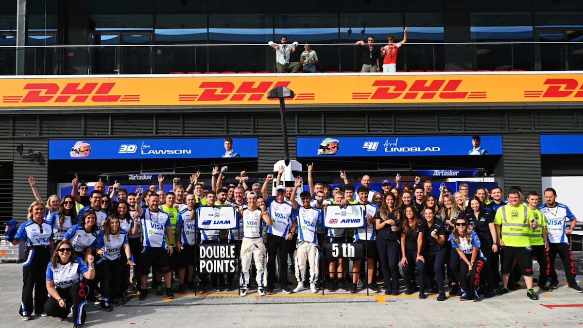 Racing Bulls festeggia il quinto posto in classifica