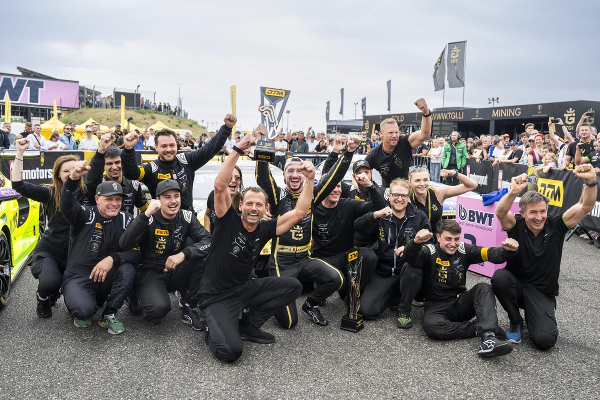 Lamborghini, prima vittoria assoluta per la Temerario GT3