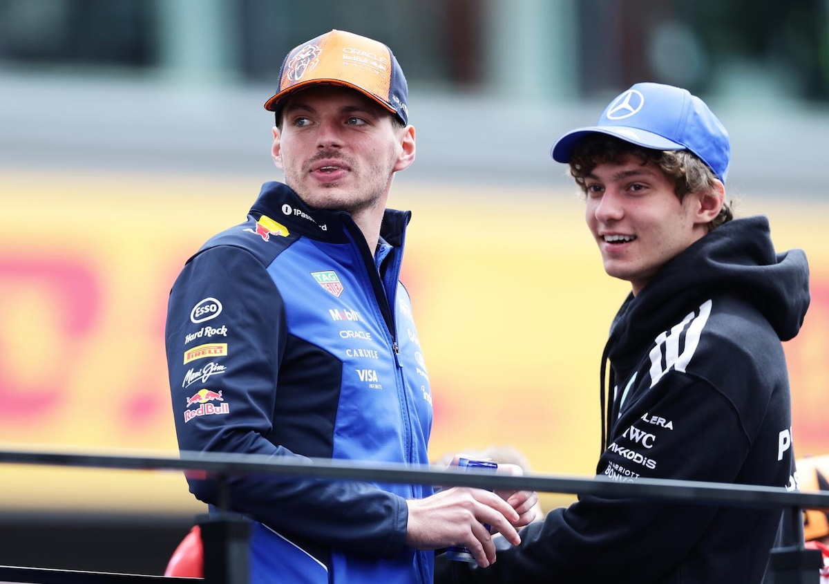 Kimi Antonelli? Solido come una roccia, parola di Max Verstappen