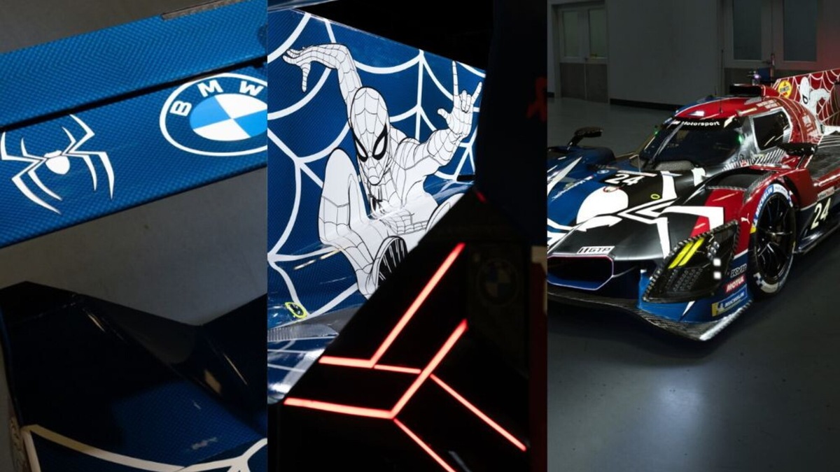 Spider-Man viaggia in BMW: livrea speciale per la Hypercar