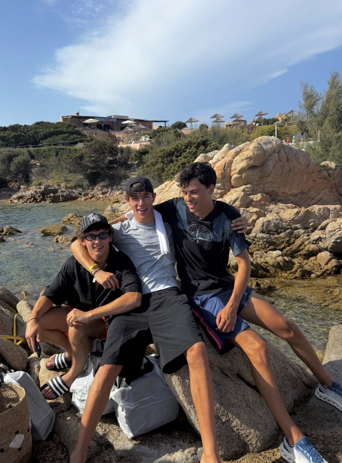 Kimi Antonelli, estate da VIP in Sardegna