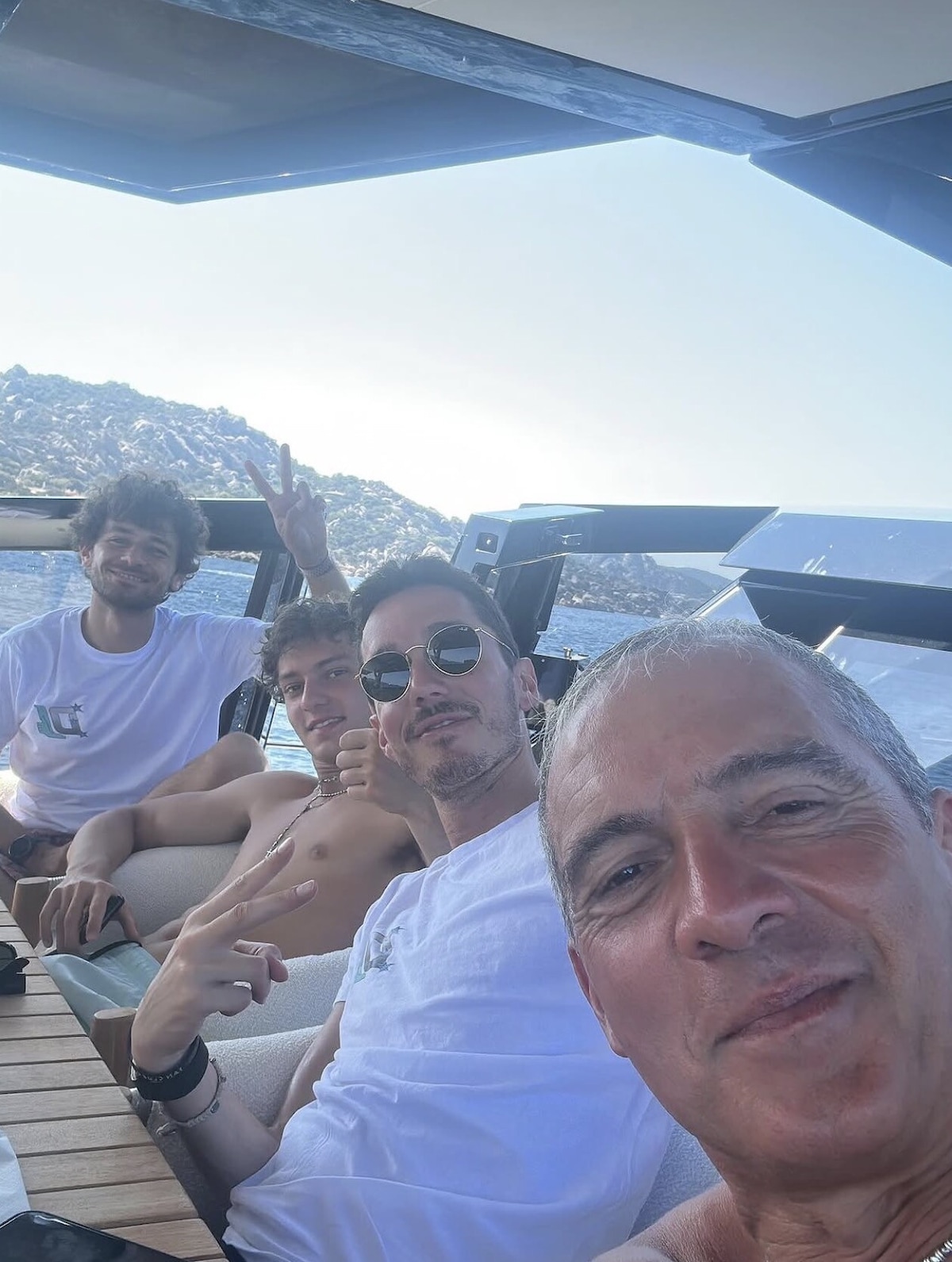 Kimi Antonelli, estate da VIP in Sardegna