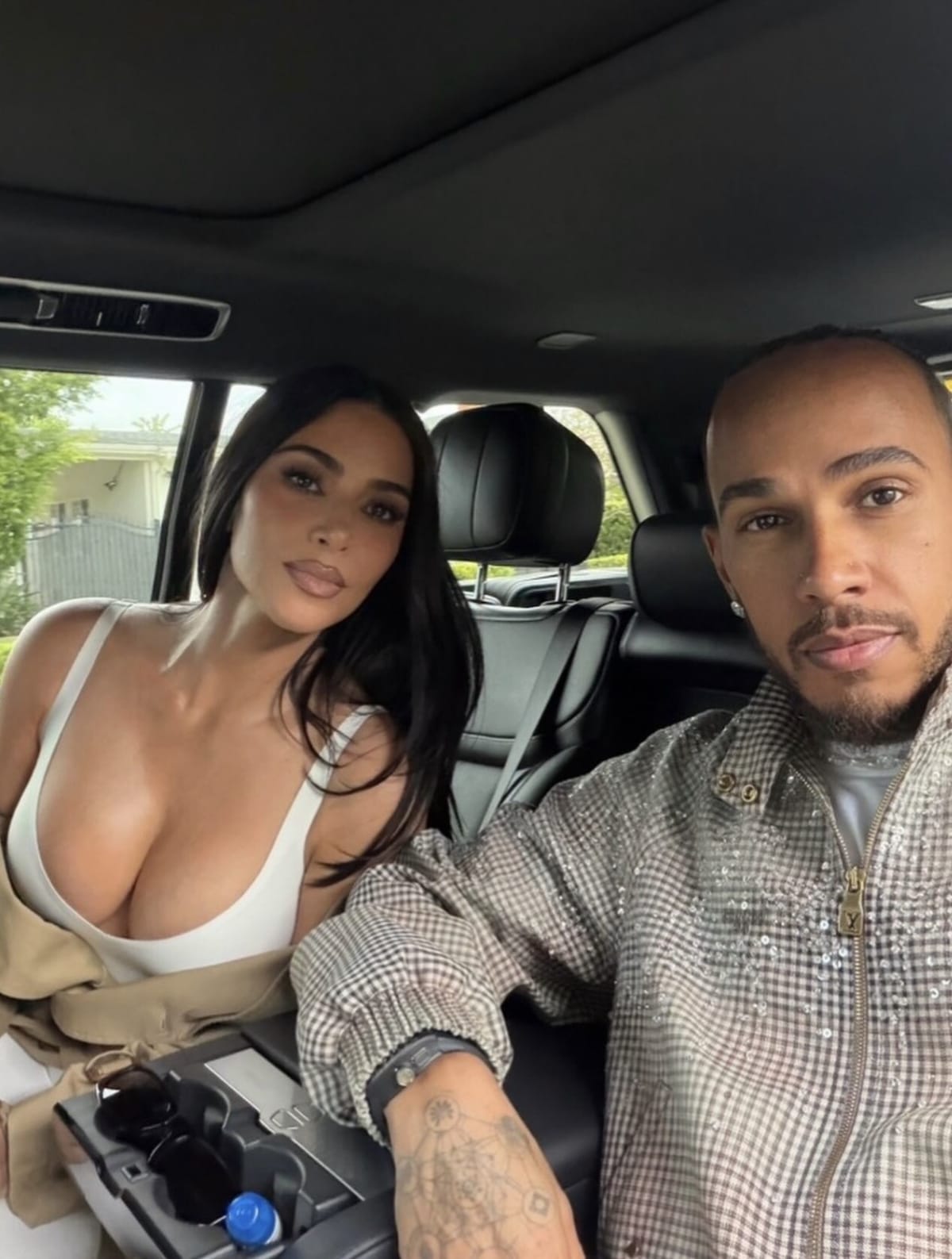 Lewis Hamilton innamorato: le nuove foto con Kim Kardashian