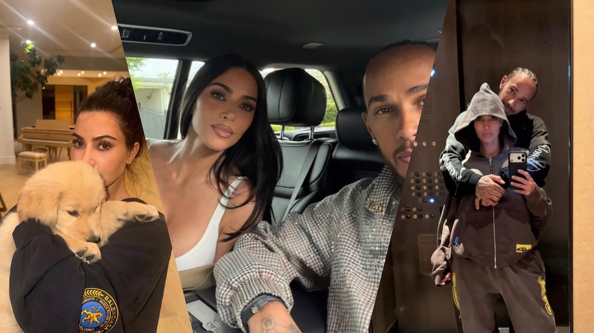 Lewis Hamilton innamorato: le nuove foto con Kim Kardashian