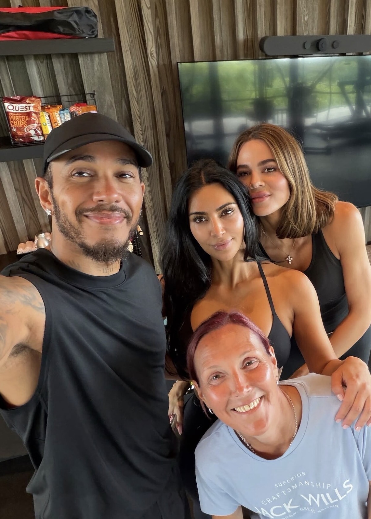 Hamilton e Kim Kardashian: amore a tutta velocità