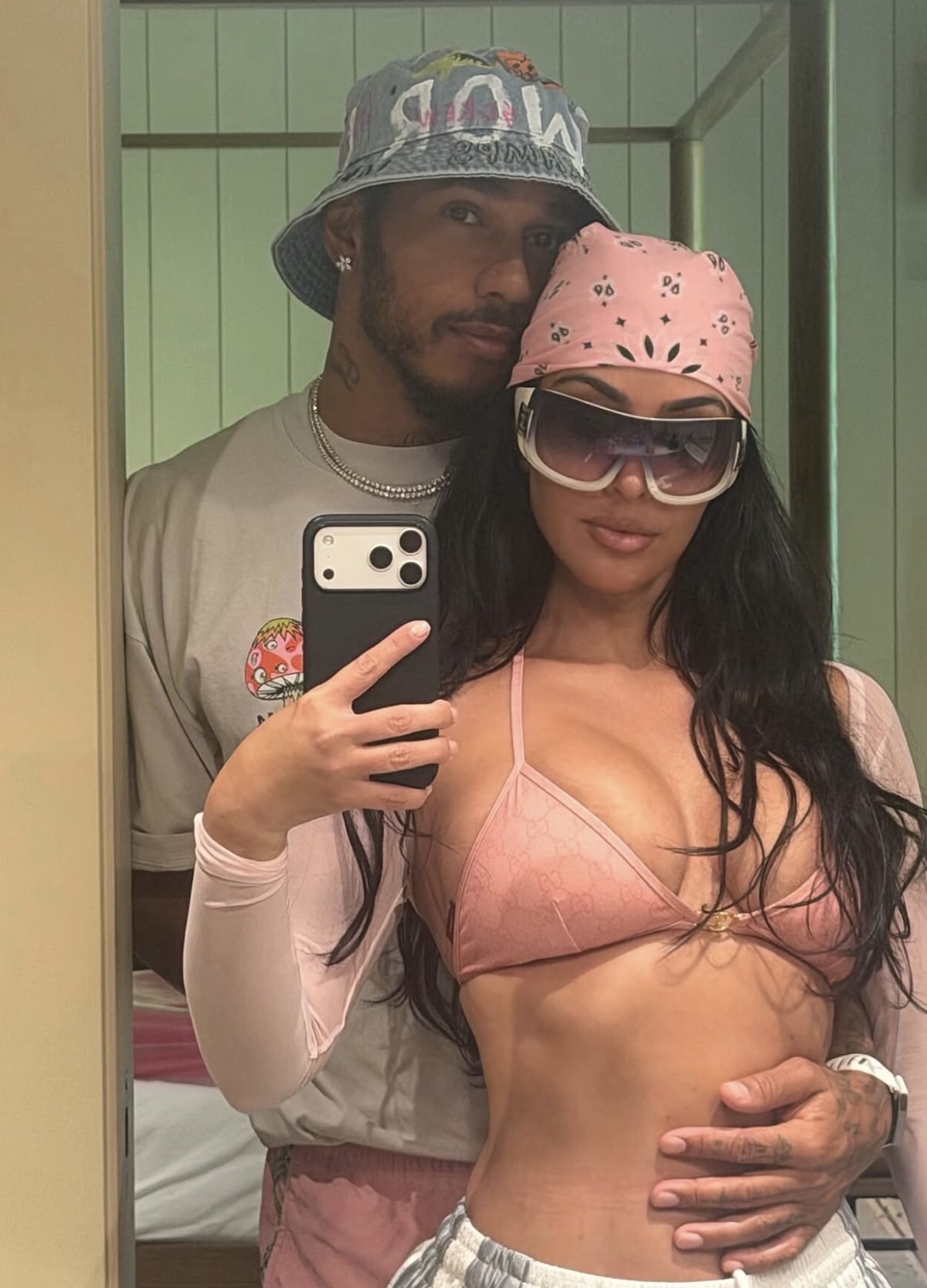 Hamilton e Kim Kardashian: amore a tutta velocità