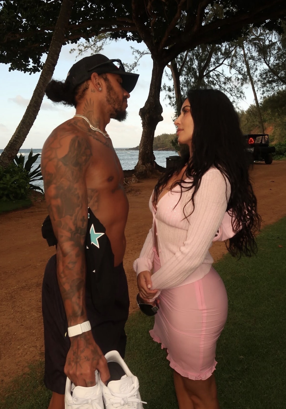 Hamilton e Kim Kardashian: amore a tutta velocità