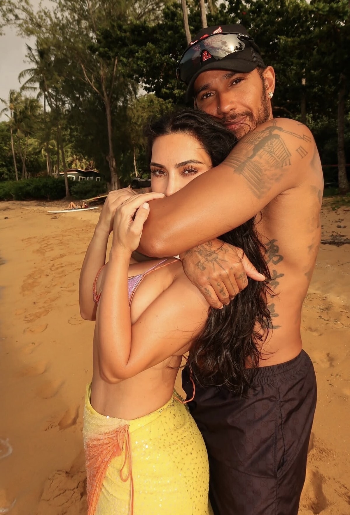 Hamilton e Kim Kardashian: amore a tutta velocità