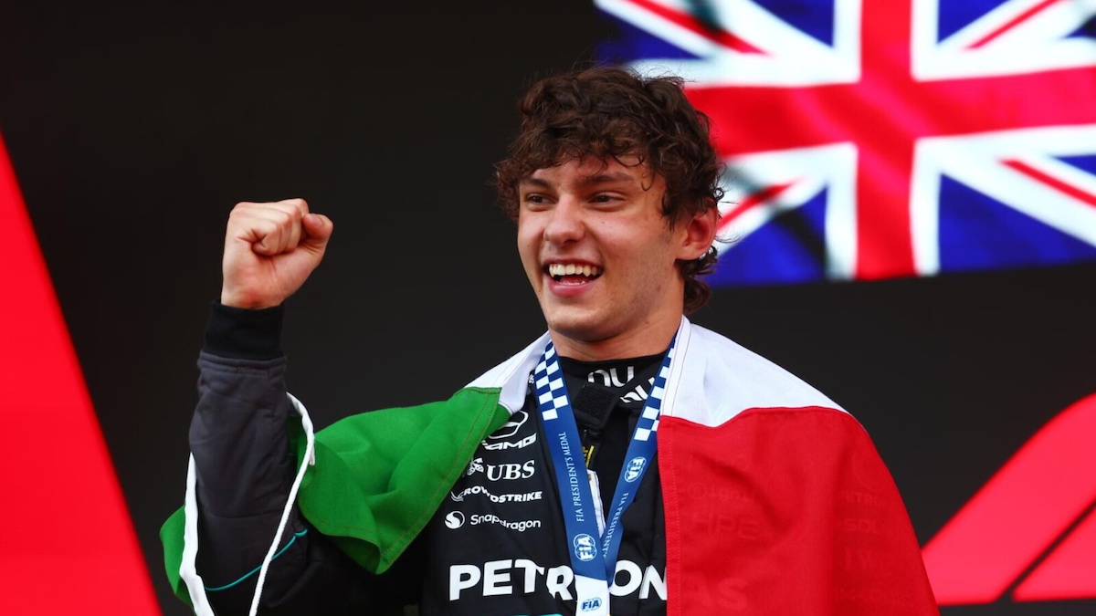 Antonelli vola a Monza da leader del Mondiale: è il primo italiano da 73 anni