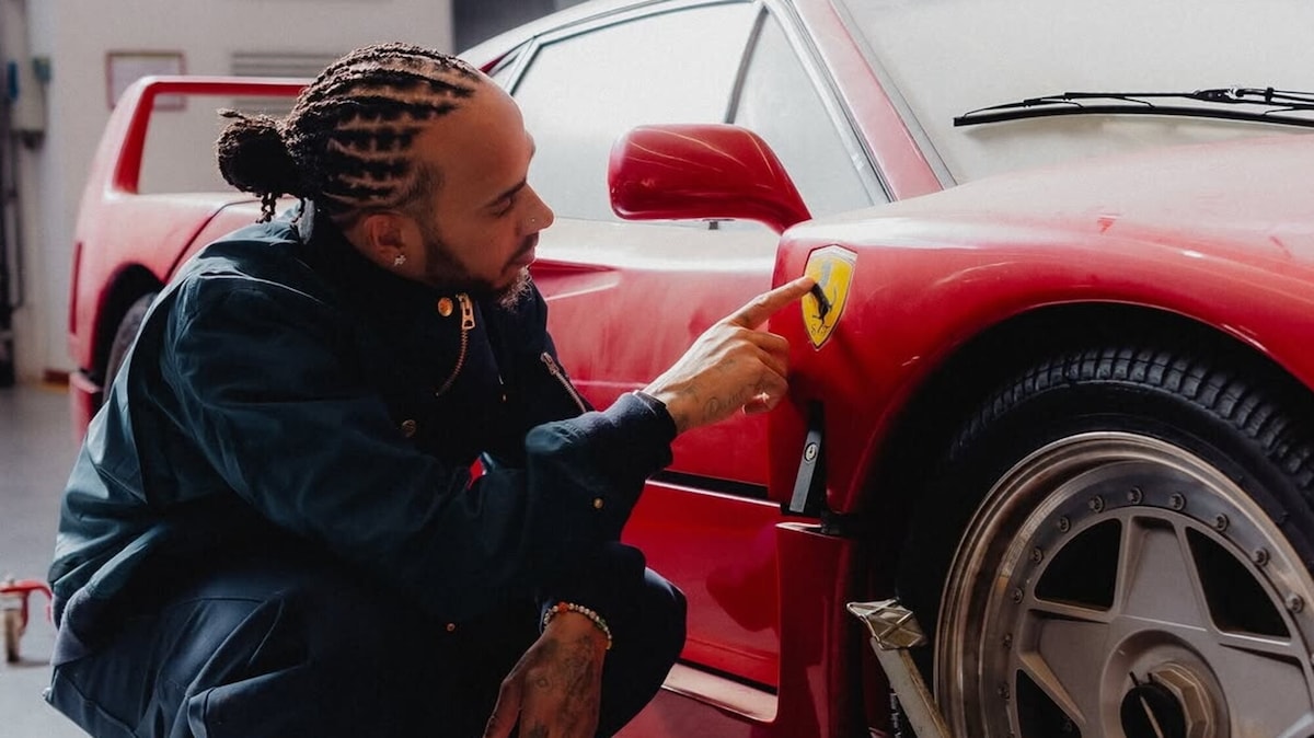 Hamilton è finalmente riuscito a comprare una Ferrari F40