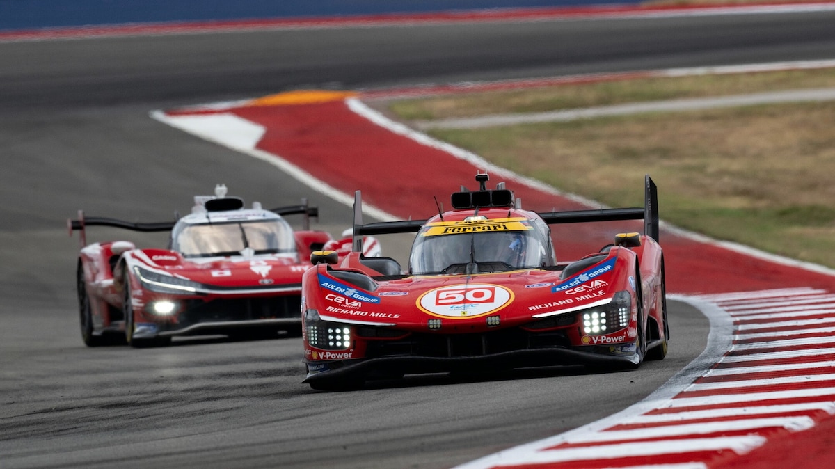 WEC Texas: Ferrari torna a vincere, Toyota rompe a 12 minuti dalla fine