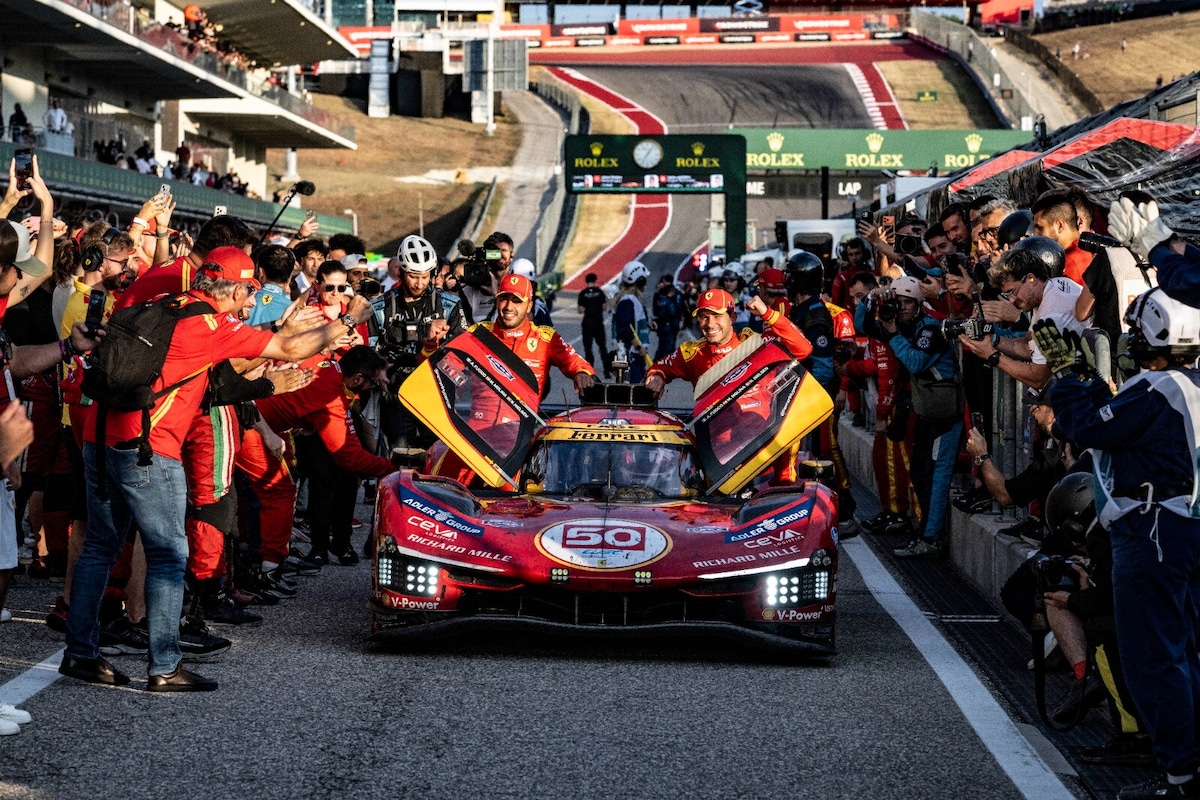 Ferrari, il trionfo della 499P ad Austin