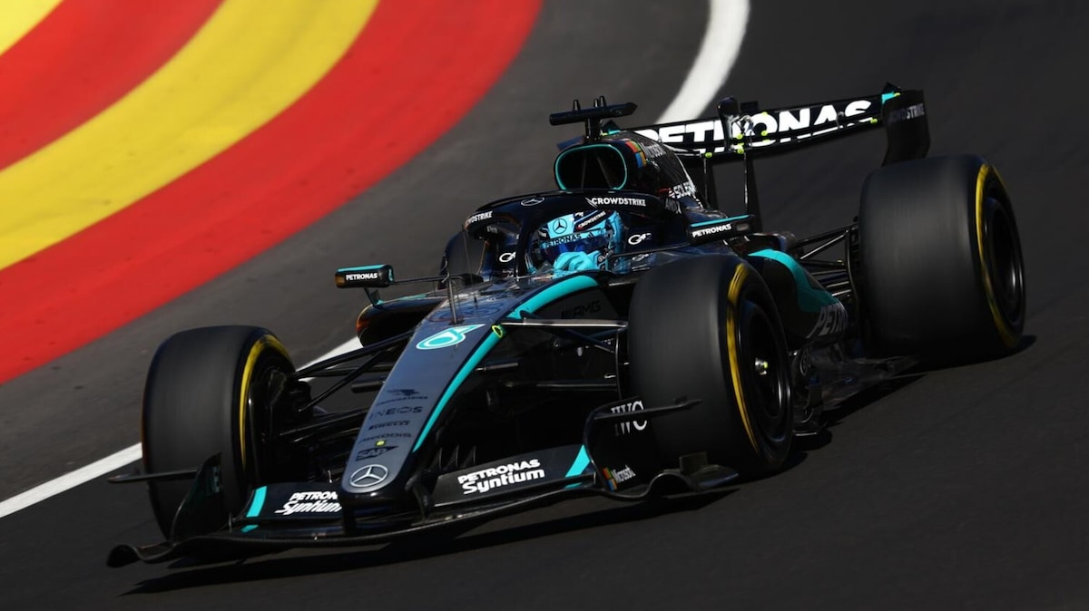 GP Spagna, FP1: comanda Russell, poi Antonelli e le Ferrari