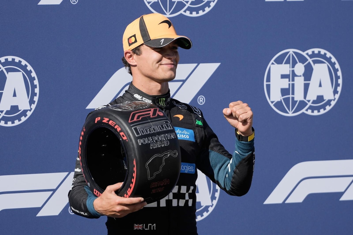 Norris, davanti al leader del mondiale, è il primo poleman del Madring