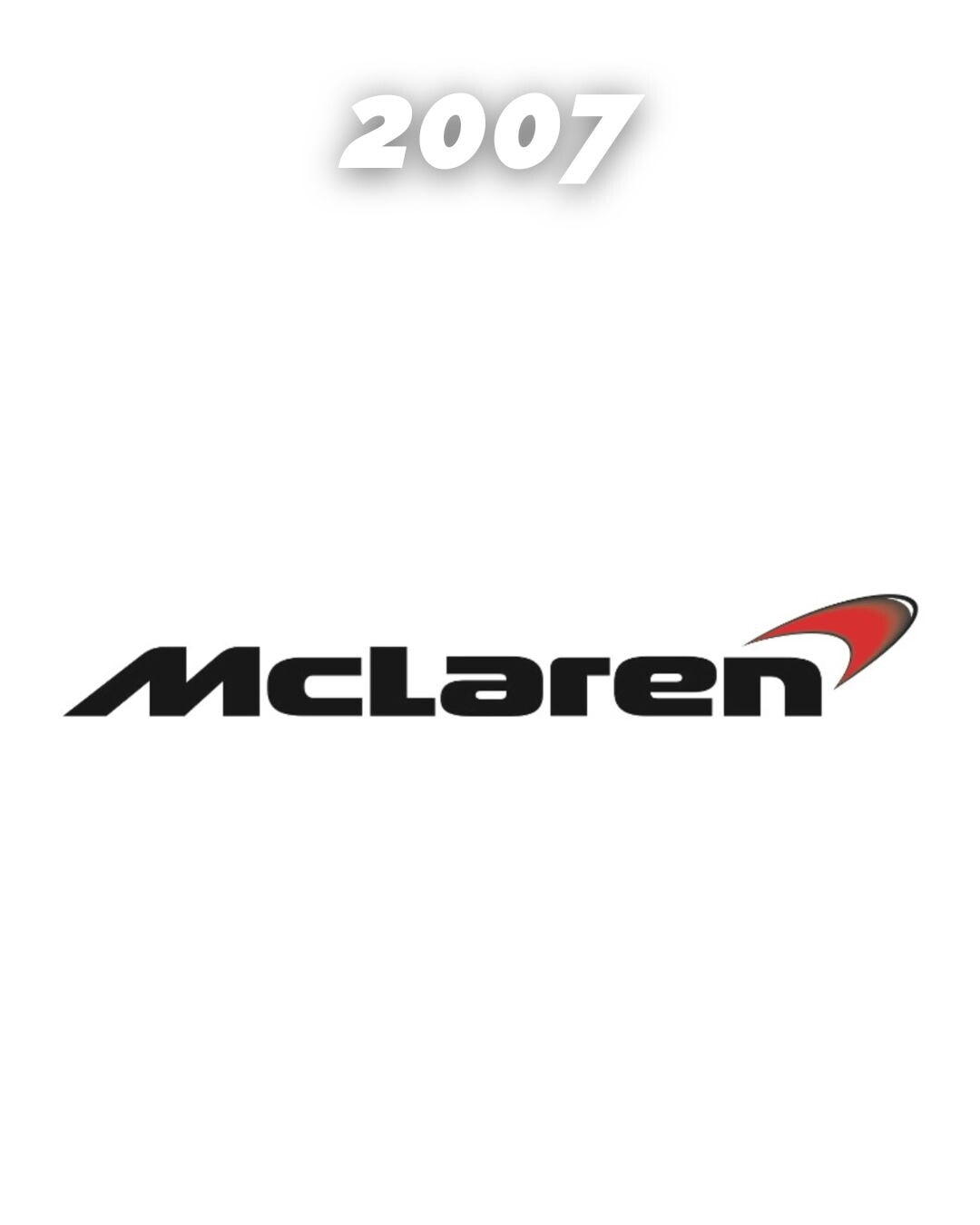 McLaren, dal kiwi al minimal: com'è evoluto il logo in oltre 60 anni
