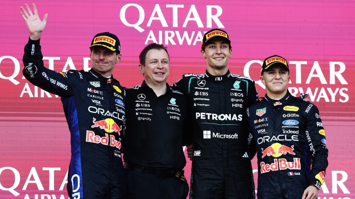 Russel vince in volata su Verstappen a Baku, Antonelli rimonta fino in top 5