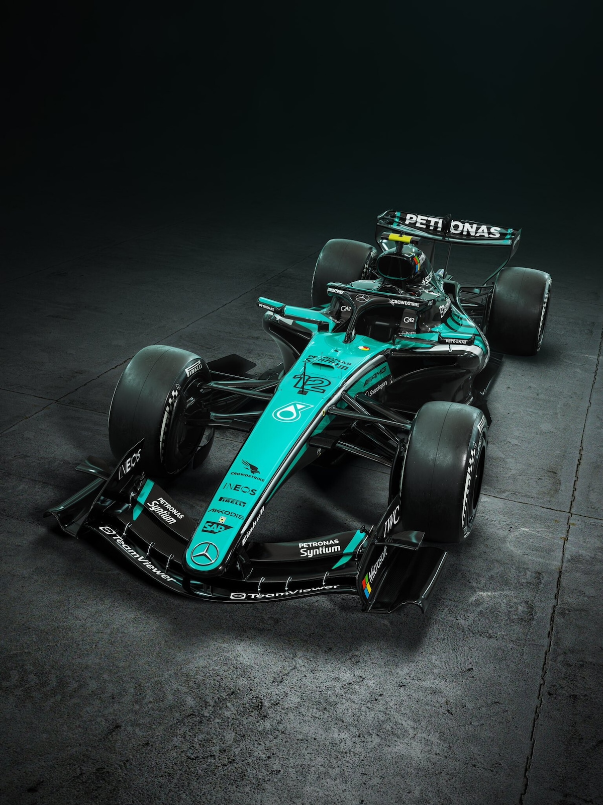 Malesia, Mercedes cambia livrea per il GP del Bahrain