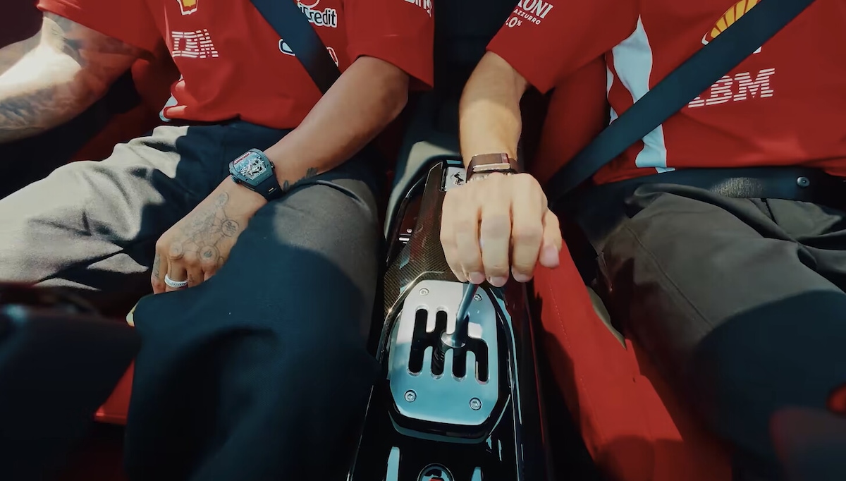 Hamilton e Leclerc provano nuova Ferrari Manuale