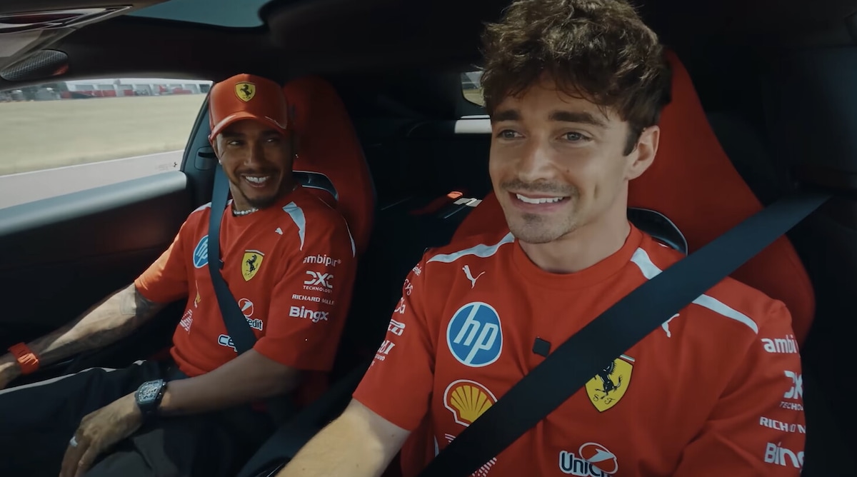 Hamilton e Leclerc provano nuova Ferrari Manuale