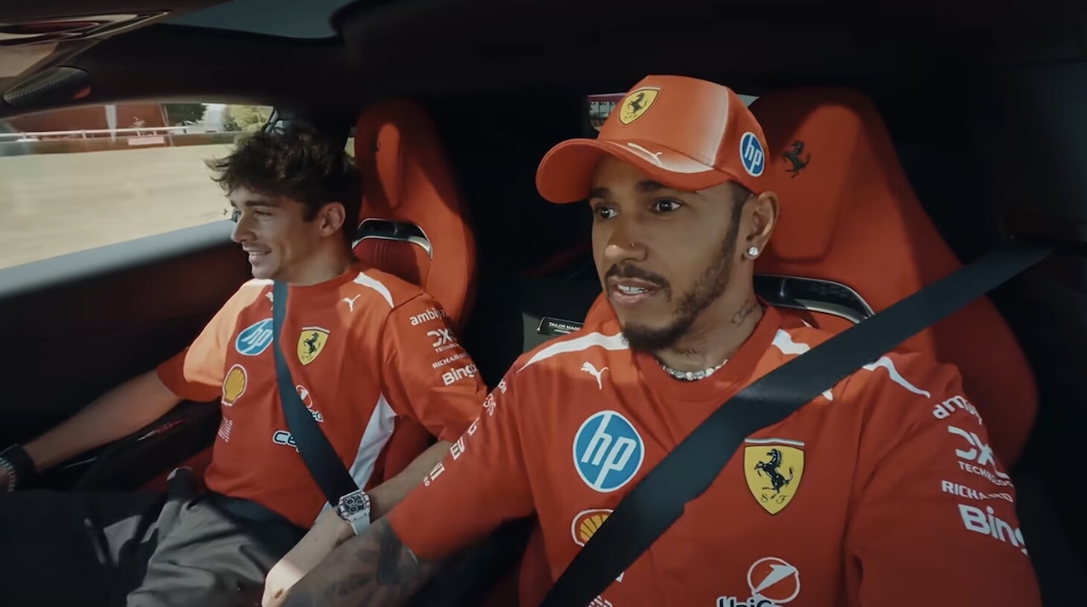 Hamilton e Leclerc provano nuova Ferrari Manuale