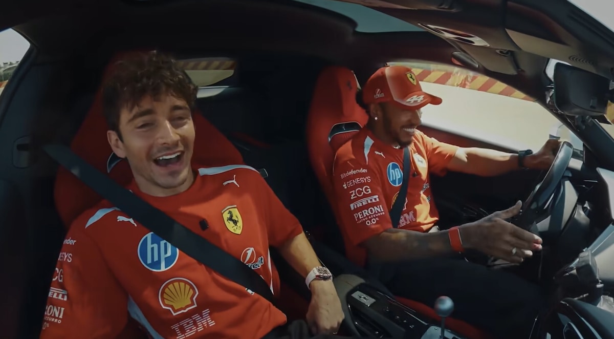 Hamilton e Leclerc provano nuova Ferrari Manuale