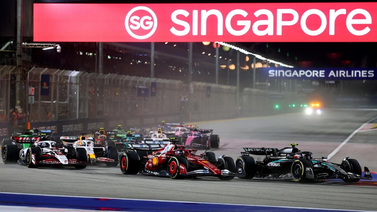 GP Singapore: orari TV e dove vedere la F1