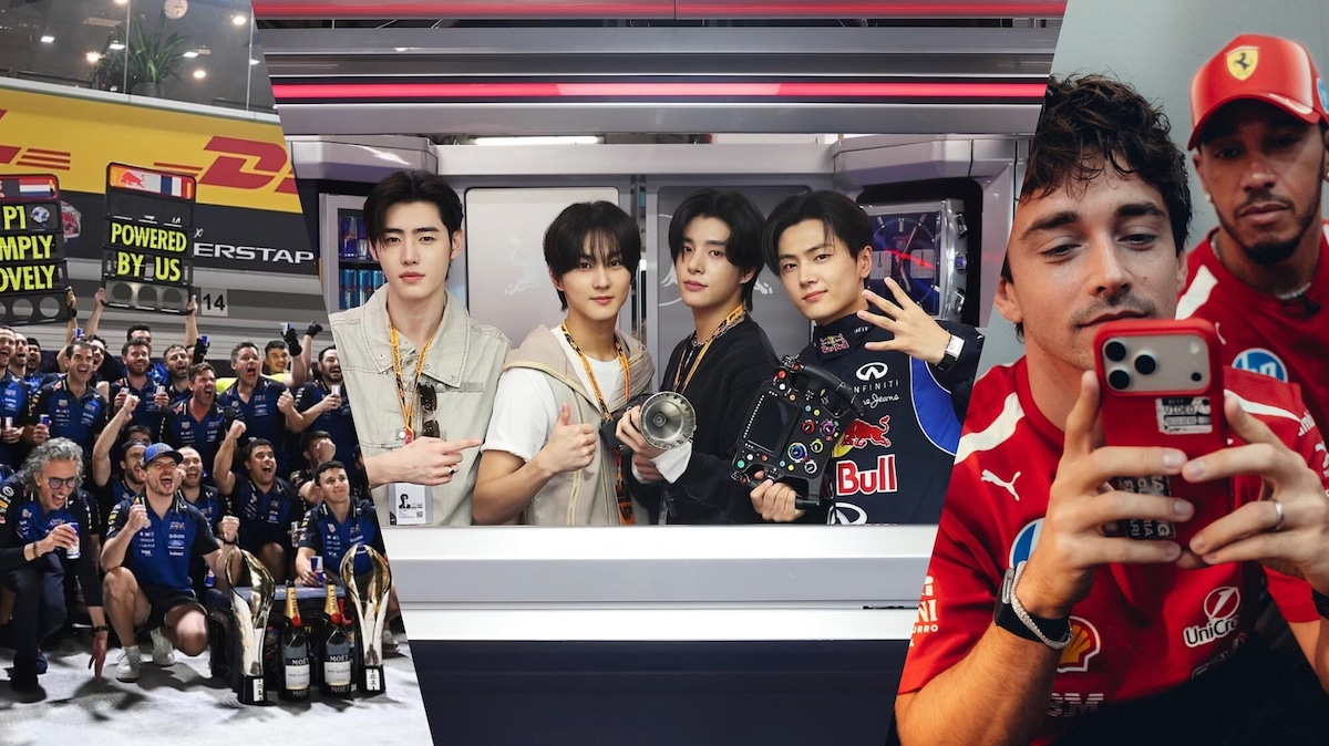 Singapore, il GP sui social: Ferrari scatenata, incontri K-pop e Kimi protagonista