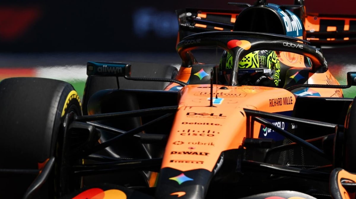 FP3, GP Messico: Norris in testa davanti ad Antonelli e Leclerc