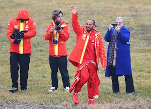 Lewis Hamilton e i primi giorni in Ferrari