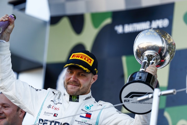 Bottas, GP Giappone: Vaffa-bis dopo Melbourne