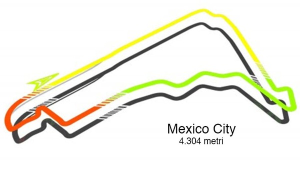 GP Messico F1, il circuito: vario, veloce e "alto"