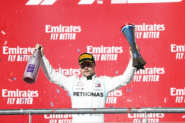 Bottas, GP USA: "Hamilton, stagione fantastica"