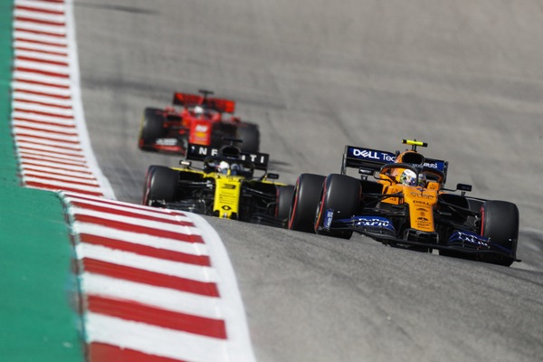 Norris, GP USA: Ricciardo più veloce ma ci avrei provato