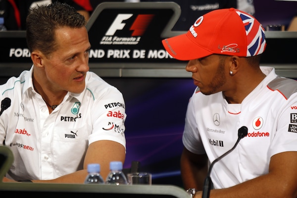 Per me Lewis è già pari con Schumi