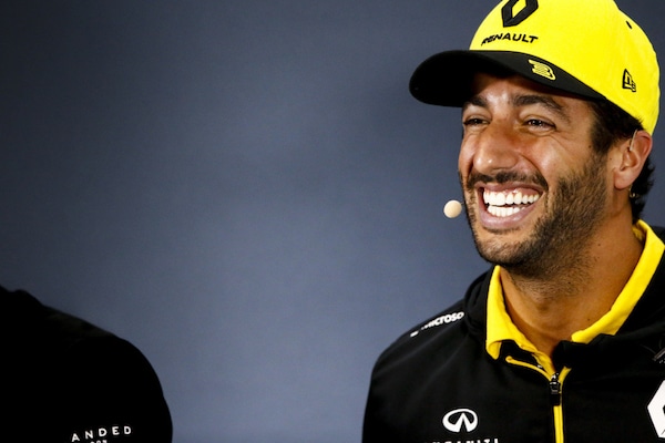Ricciardo, GP Brasile: "Conserviamo lo slancio positivo"