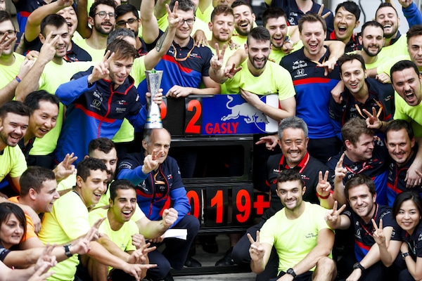 Gasly, GP Brasile: podio da sogno con Toro Rosso, grazie Honda