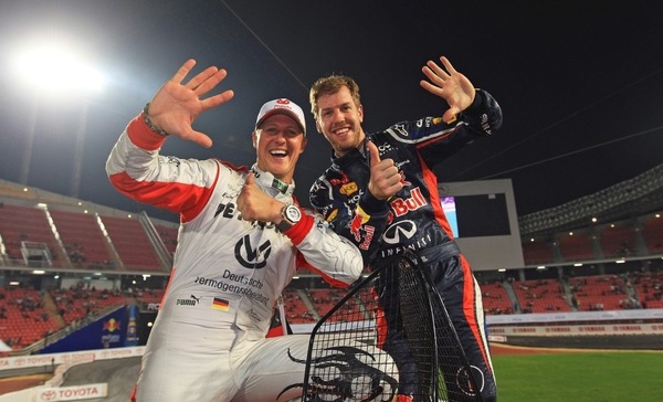 Michael Schumacher, gli auguri social di Ferrari e Mercedes
