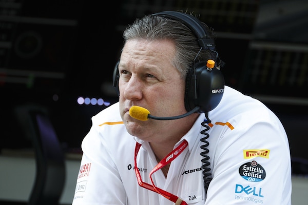 Brown, McLaren avrà crescita progressiva