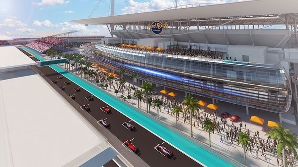 GP Miami, cambia il circuito e il programma in F1