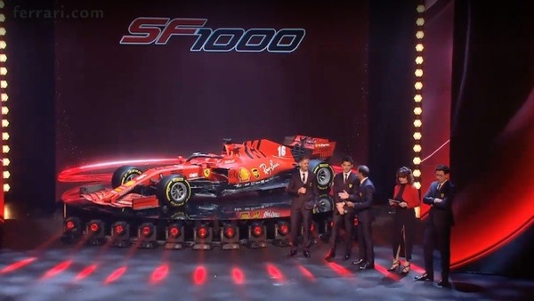 Ferrari SF1000, presentata la monoposto 2020