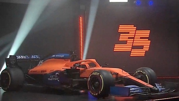 F1: McLaren MCL35, presentata la monoposto 2020