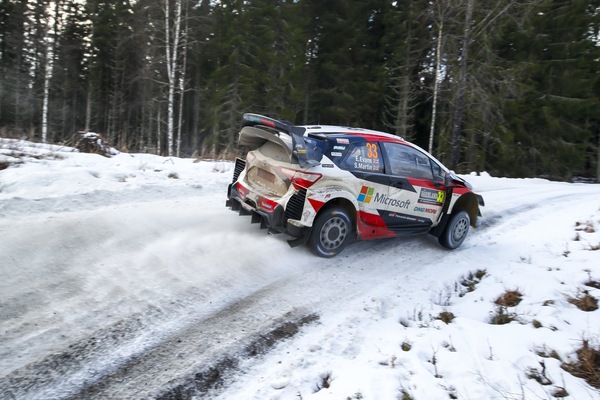 WRC, in Svezia vince Evans