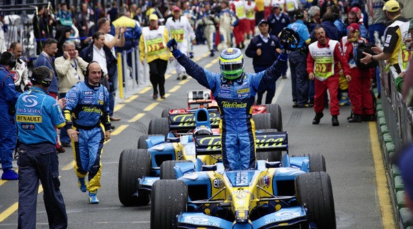 #orgoglioitaliano: Giancarlo Fisichella e la vittoria a Melbourne 2005