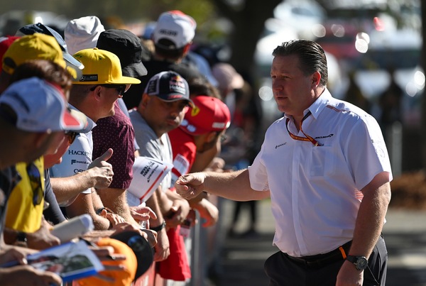 F1, Zak Brown: "Spero cominceremo in estate"
